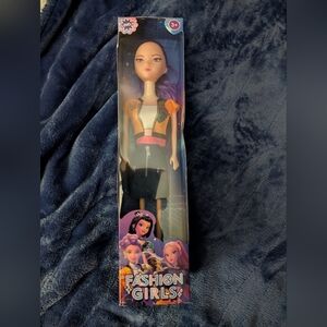 Kpop Rumi Fashion Girls Doll with Purple Hair